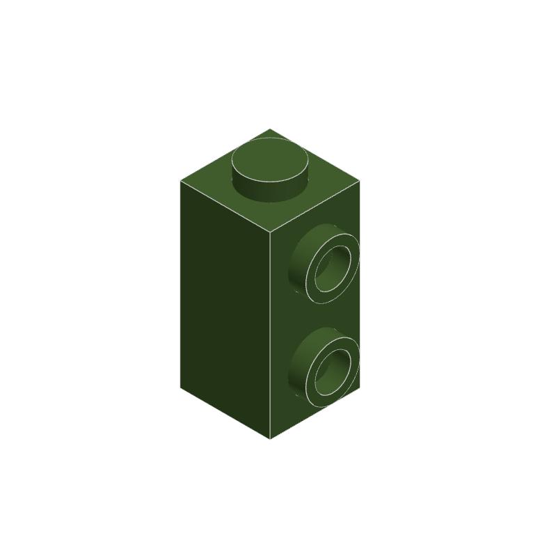 50pcs 32952 Modified 1 X 1 X 1 2/3 Bricks Collections Bulk Modular GBC Toys For Technical MOC DIY Buildings Blocks Compatible