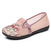Summer Mesh Breathable Cloth Shoes for Women with Soft Soles Slip Resistant and Comfortable One Foot Embroidered Shoes