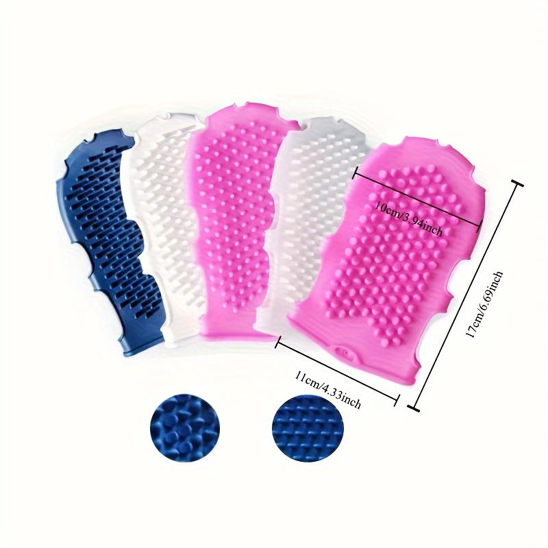Body Exfoliating Massage Glove Bath Towel Silicone Bath Brush Skin Clean Silicone Bath Brushes Shower Gloves Scrub Remover