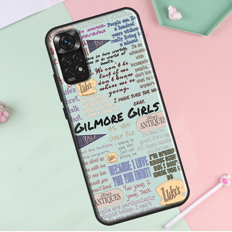 

Чохол Gilmore Girls For Redmi Note 12 Pro Plus для Redmi Note 10 8 9 11 Pro 12S 11S 10S 9S 9C 10C 12C Redmi Note 10 Pro