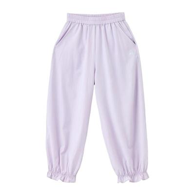 ASK JUNIOR Girls' Summer Outdoor Cuffed Mosquito Repellent Pants