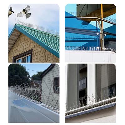 Stainless Steel Birds Spikes Easy Installation 25/33/50CM Birds Repeller Fireproof Rust Resistance Bird Repellent Needle