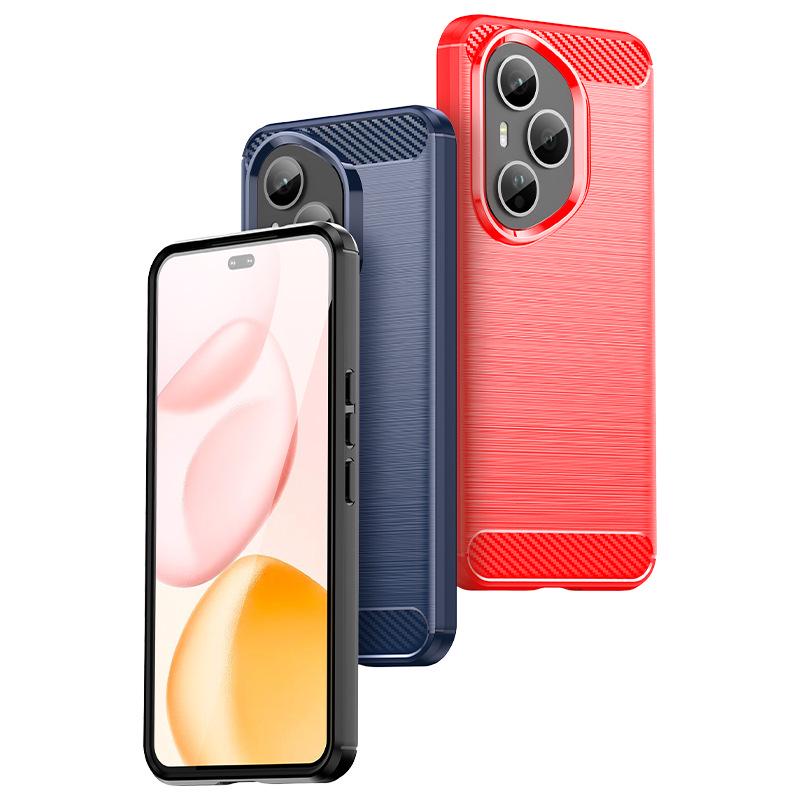Honor 400 Pro Brushed Carbon Fiber Texture Case - New Protective Case for X70.