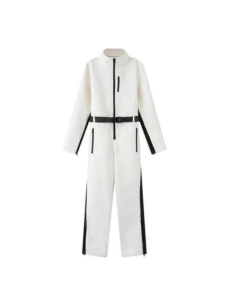 2025 Spring Collection: Women's European & American Style Waterproof Ski Jumpsuit - Warm and Fashionable