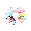 10pcs Cat Heart Snap Hook Trigger Clips Buckles for Keychain Lobster Lobster Clasp Hooks for Key Ring Clasp Jewelry Accessories