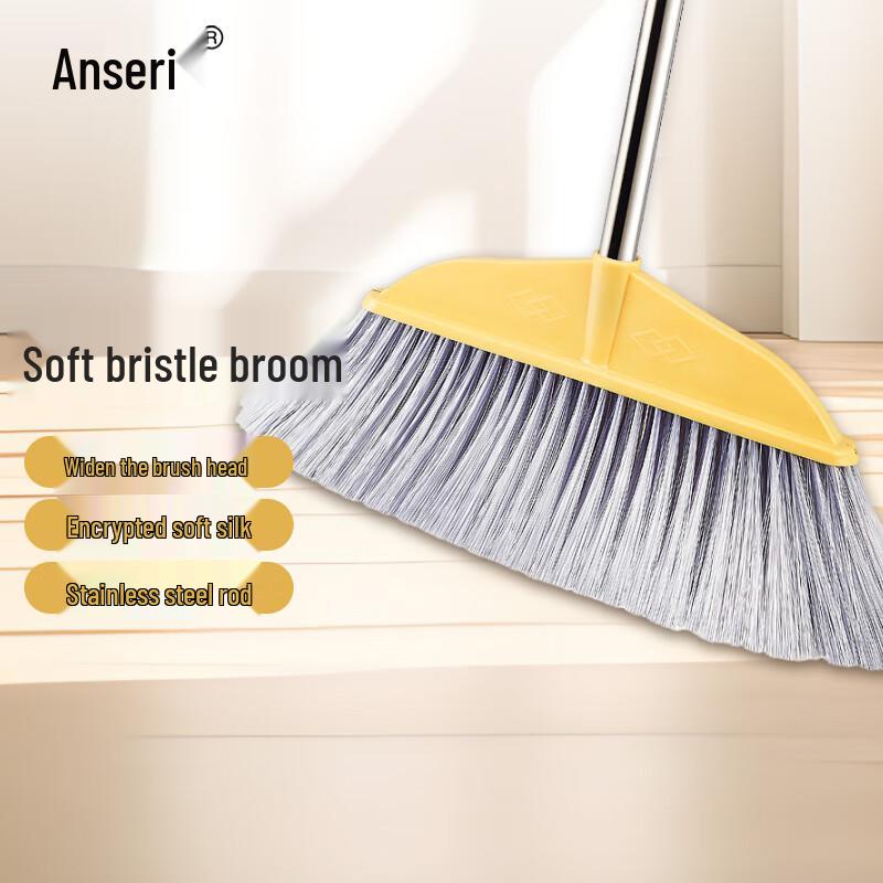 Ansell Extendable Handle Plastic Broom