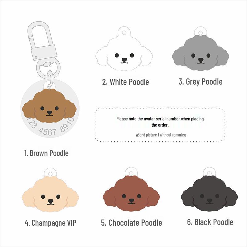 Custom Engraved Anti-Lost Pet ID Tag for Collars S - Small