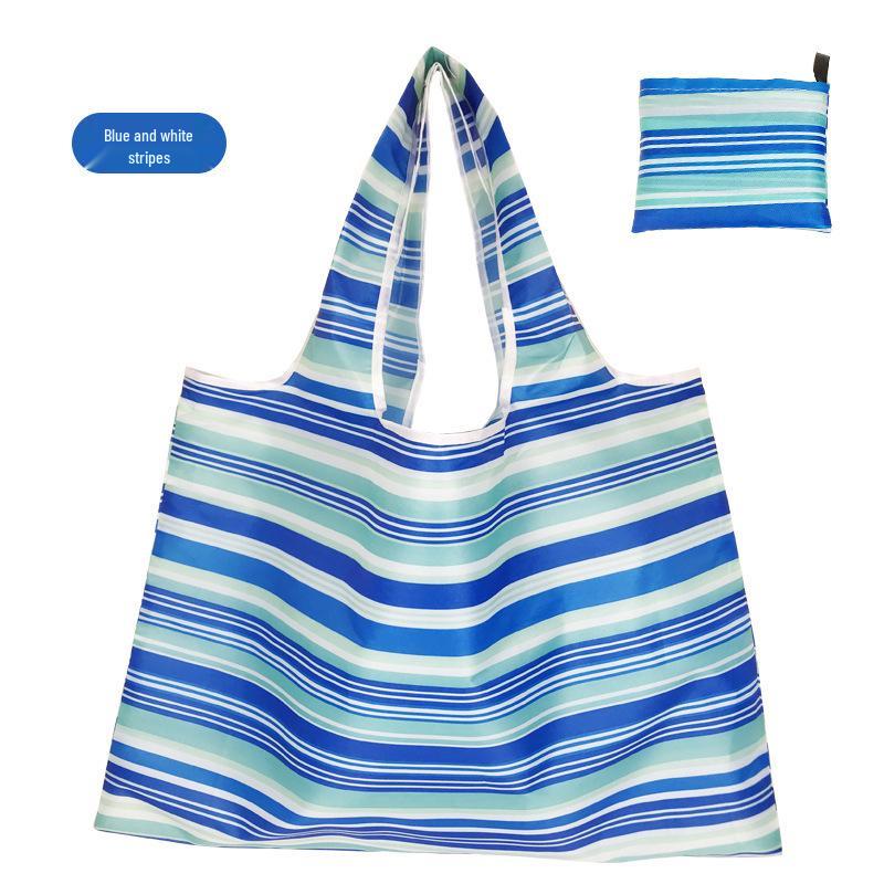 Eco-Friendly Large Capacity Folding Grocery Bag - Oxford Cloth