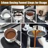 Coffee Dosing Ring 54mm Espresso Funnel For Breville Sage 8 Series Portafilter Aluminum Coffeeware Accessories Barista Tools