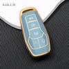 New Tpu Car Key Case Cover Shell For Ford Fusion Mondeo Mustang F-150 Explorer Edge     Protect Fob Accessories