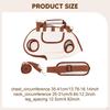 Dog Backpack, Comfortable Transport Harness with Breathable Mesh And Adjustable Strap, Designed for