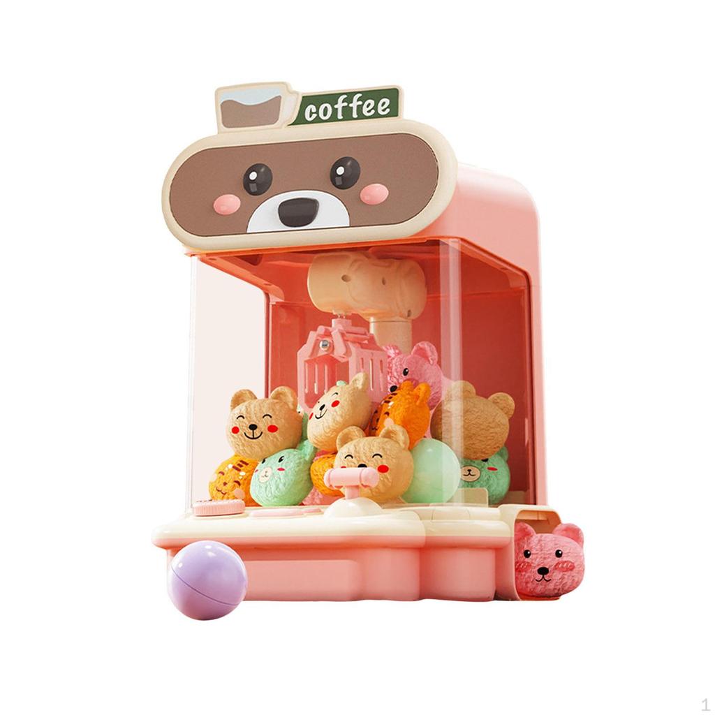 Claw Game Machine Grabber Doll with Sounds Pretend Play Exciting Party Favors Mini Candy Prize