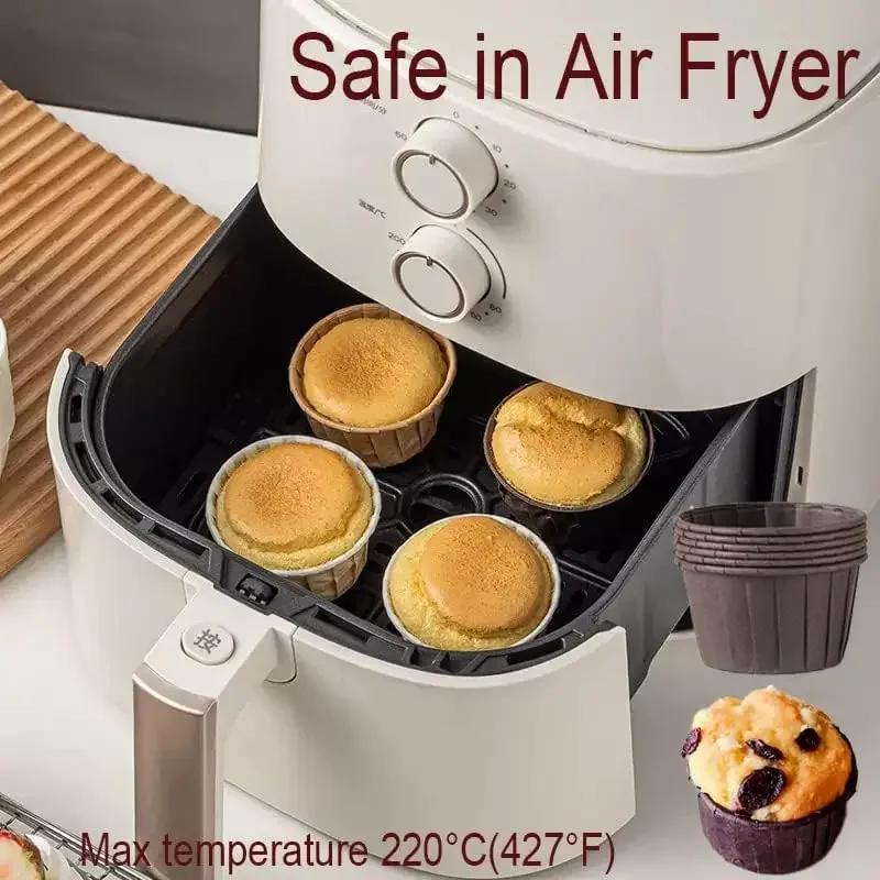 100/300pcs Cupcake Cases Muffin Souffle Cake Baking Cups Paper Muffins Mould Decorating Cases For Christmas Weddings Birthdays