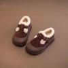 Kids Fleece Lined Warm Winter Children Plush Snow Boots Casual Unisex Kids Footwear