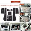 Anti-Slip Gate Slot Cup Mat for VW Golf 7 GTI R 2013 2014 2015 2016 2017 2018 2019 MK Door Groove Non-slip Pad Rubber Coaster
