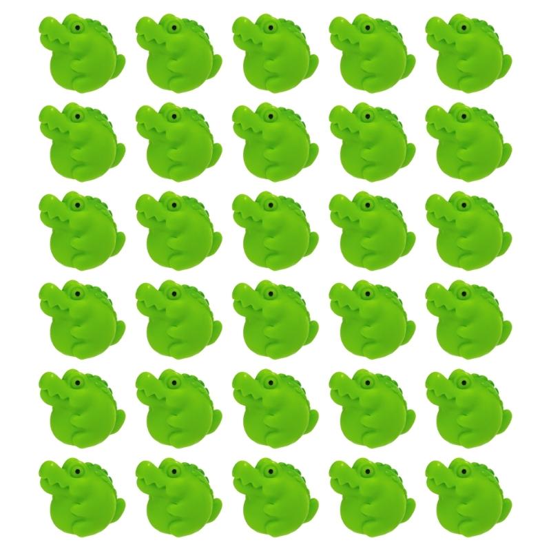 

Pack of 30 Mini Alligators Figures Wildlife Resins Animals Sculptures Ornaments for Creative DIY and Table Decorations
