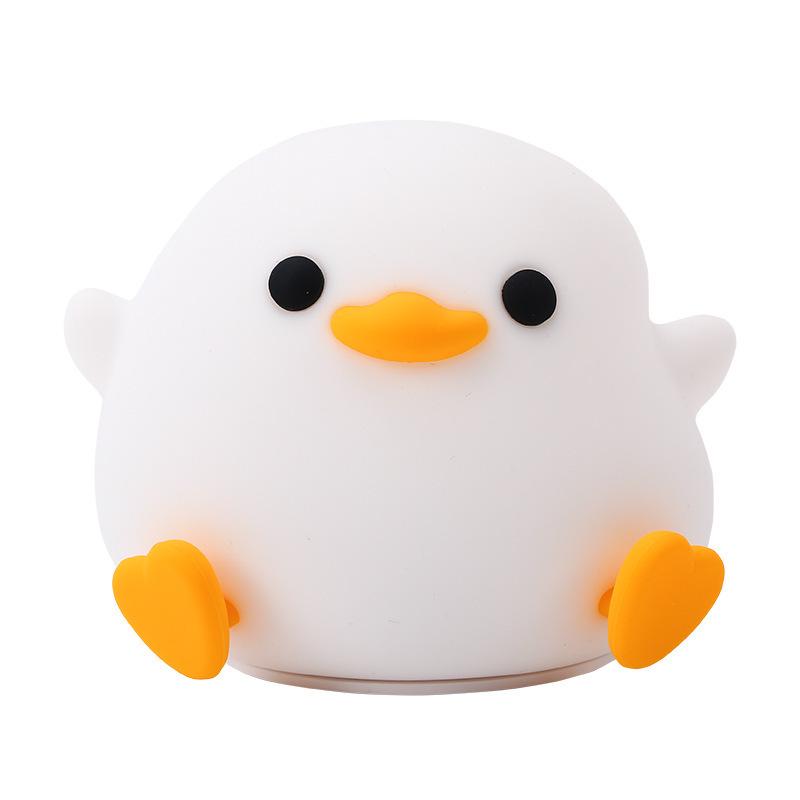 

Soft Silicone LED Bedside Night Light: Eye Protection & Sleep Aid Rechargeable Battery