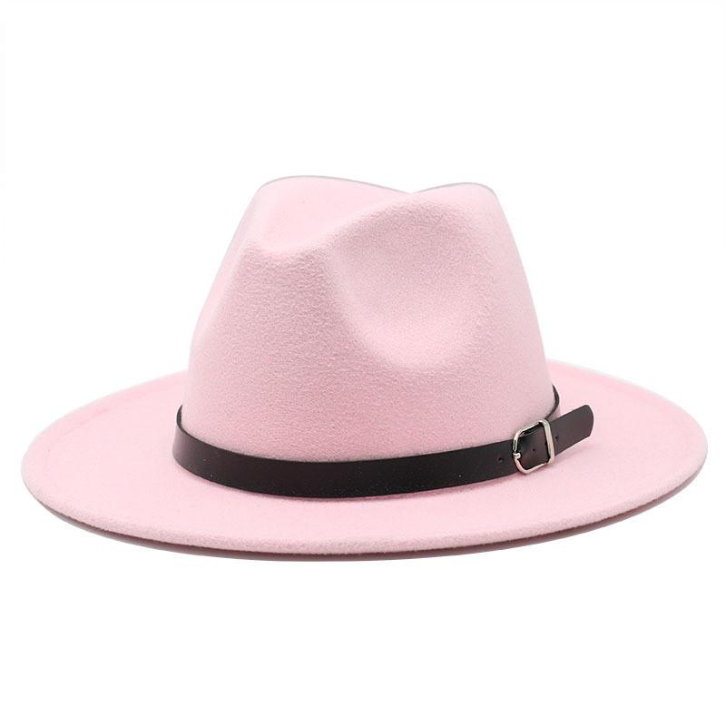 Unisex Wool Felt Top Hat With Wide Brim For Formal Events And Gift Giving