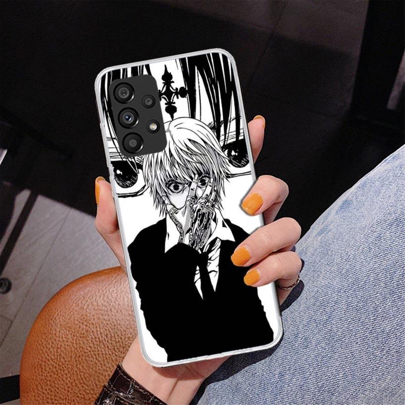 Huner X-Hunters Kurapika Phone Case For Samsung Galaxy A52 A32 A22 A12 A51 A31 A50S A30S A20S A10S Note 20 Ultra 10 Plus S10 A72