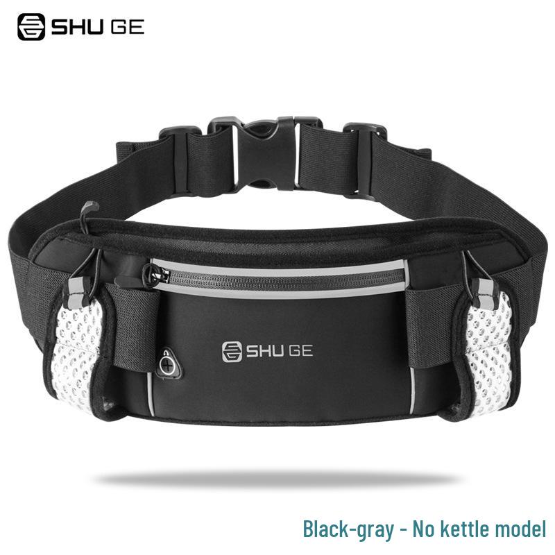 Unisex Sports Waist Bag with Dual Water Bottle Holders for Running, Hiking, and Outdoor Adventures