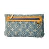 Used LOUIS VUITTONClutch Bag Denim Denim Women
