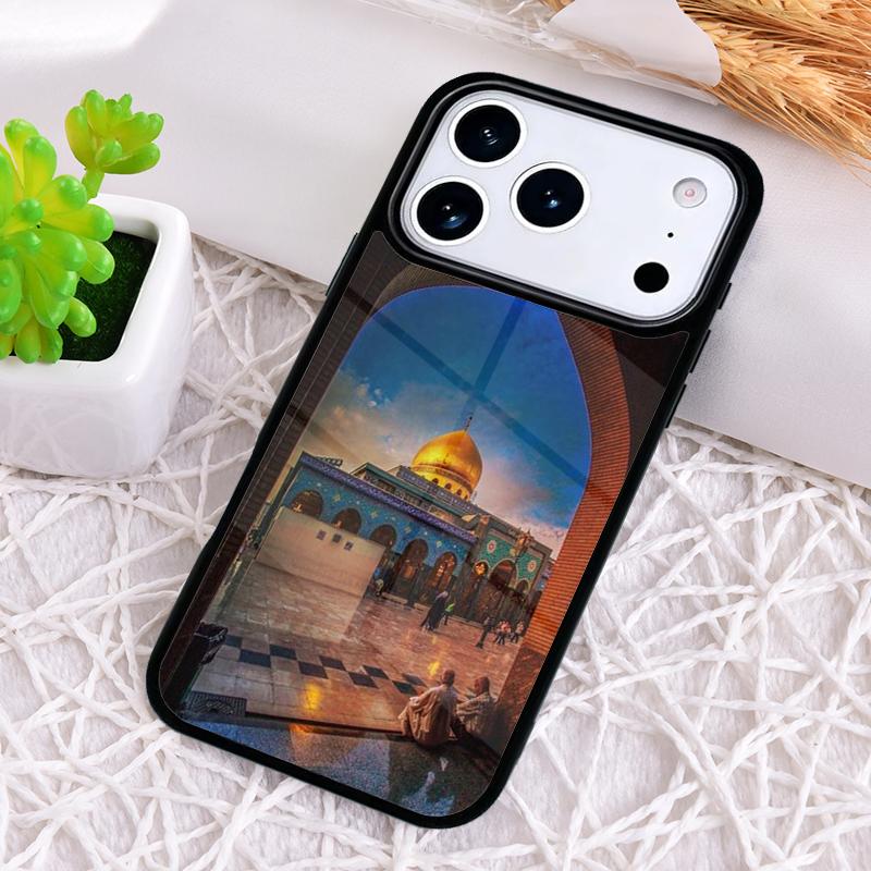 Mecca Imam Ali Islamic Shia Holy Shockproof Phone Case for iPhone 17 Air 16e 15 11 12 14 13 Pro Max Cover Coque