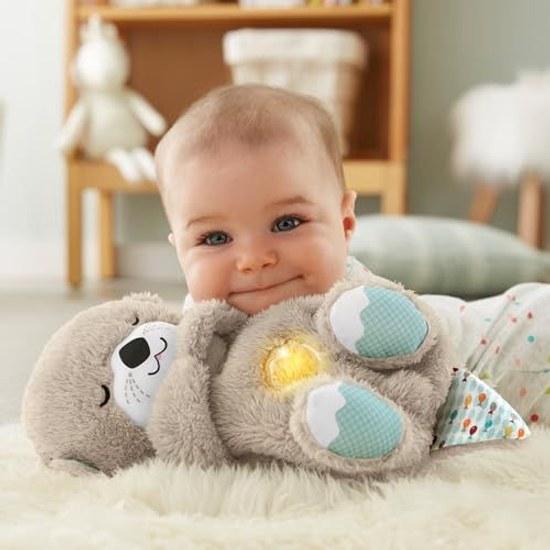 Fisher Price Oyasumi Raccoon Japan Genuine Product Sleep Aid Baby Toy From 0 Months GHL41
