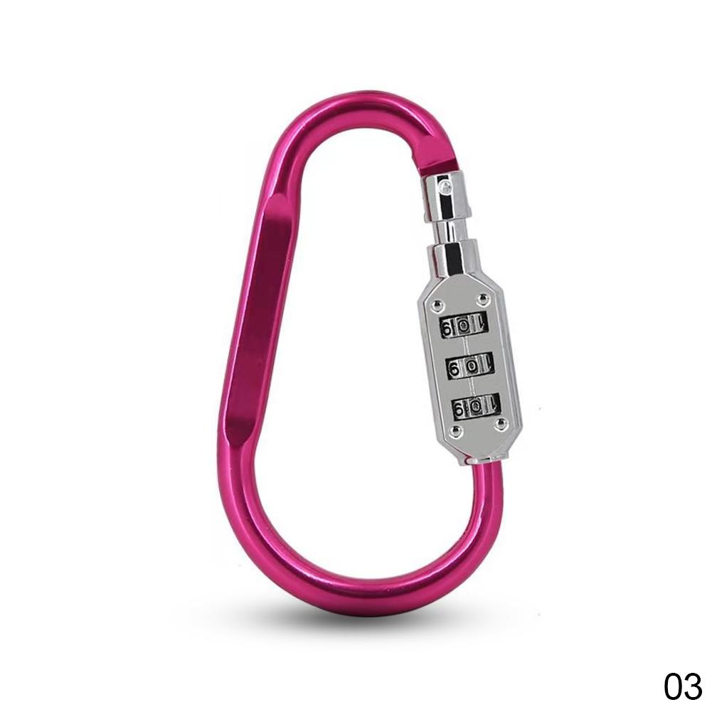 Motocyklová přilba Visací zámek na zavazadla Klíčenka Zinková bezpečnost 3místný pevný cestovní kufr Bezpečnostní klíč na zavazadla s heslem