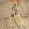 [Socks] Leftover Flower / Monika Forsberg