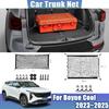 Auto For Geely Boyue Cool 2024 2025 Auto Trunk Net Mesh Nylon Trunk Curtain Elastic Luggage Storage Packet Car Accessories