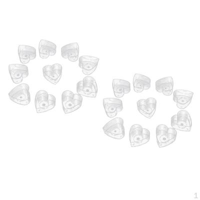 20 Heart Tealight Holder Tea Light Candle Cups Wedding Decor DIY