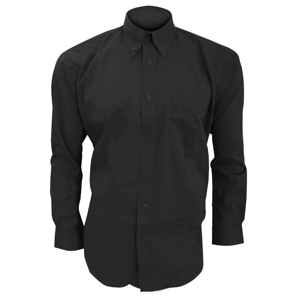 Kustom Kit Mens Long Sleeve Corporate Oxford Shirt