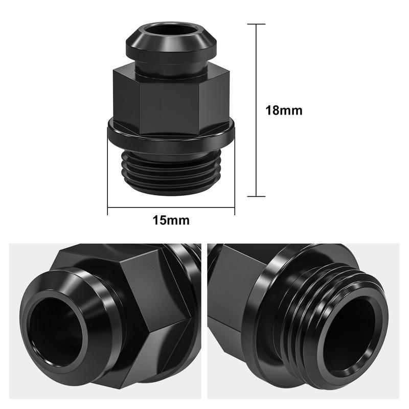 Motorcycle Aluminum Choke Cable Fitting for Suzuki DR650 S SE 1996-2024 DR650S DR650SE Throttle Choke Wire Fitting Connector