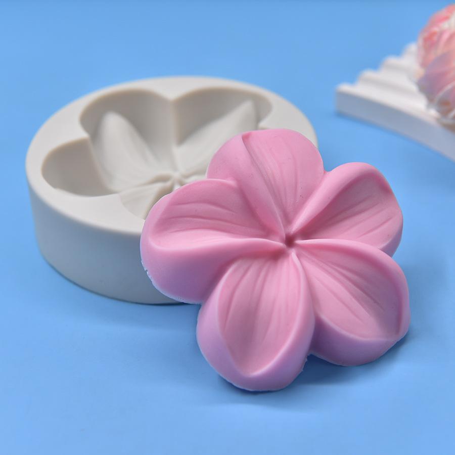Flower Silicone Mold Fondant Cake Decorating Tool Sugarcraft Chocolate Candy Clay Gumpaste Mold Soap Mold Cupcake Baking Tool