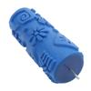 5 Inch Pattern Paint Roller Reusable Rubber Decorative Art Rollers for Wall Decoration Wooden Furnit