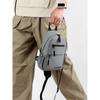 Men's Multi-Compartment Crossbody Bag: Outdoor Sports & Business Commute Handbag