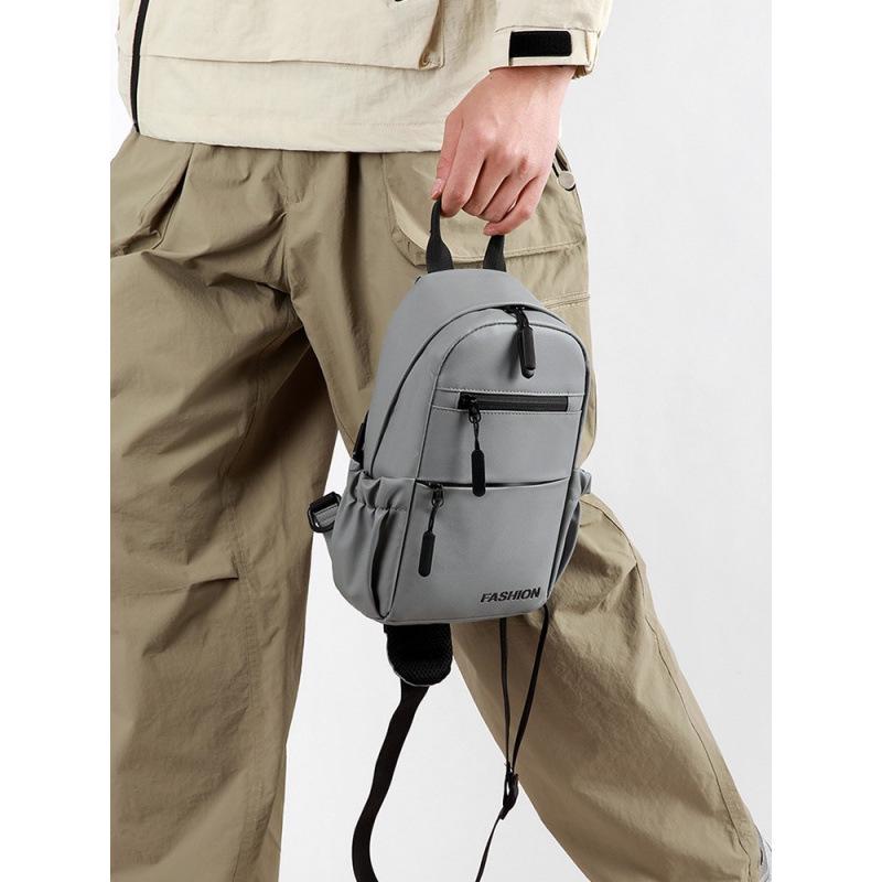 Men's Multi-Compartment Crossbody Bag: Outdoor Sports & Business Commute Handbag