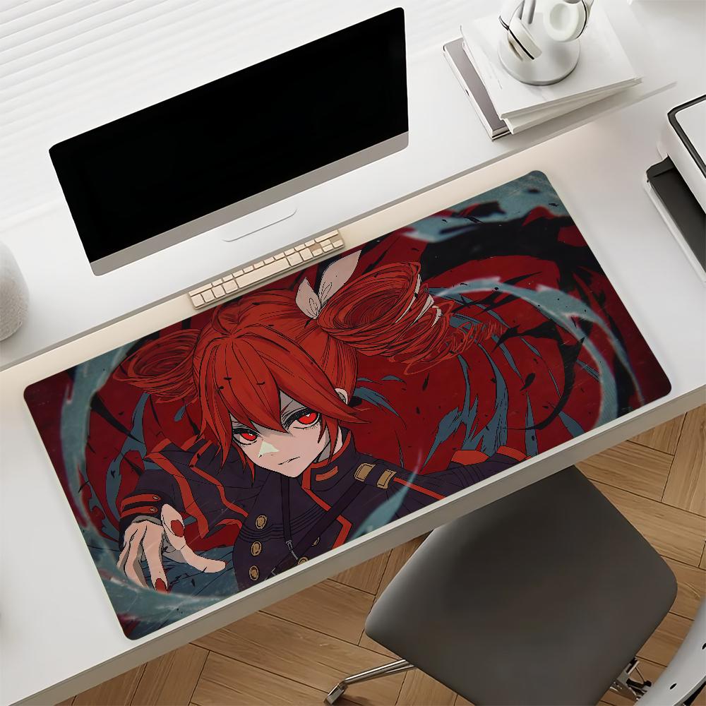 Tappetino Mouse Cantante Virtuale Kasane T-Teto Gomma Antiscivolo Tappetino per Computer da Gioco Equilibrio Decorazione Deskmat Laptop Ufficio Grande