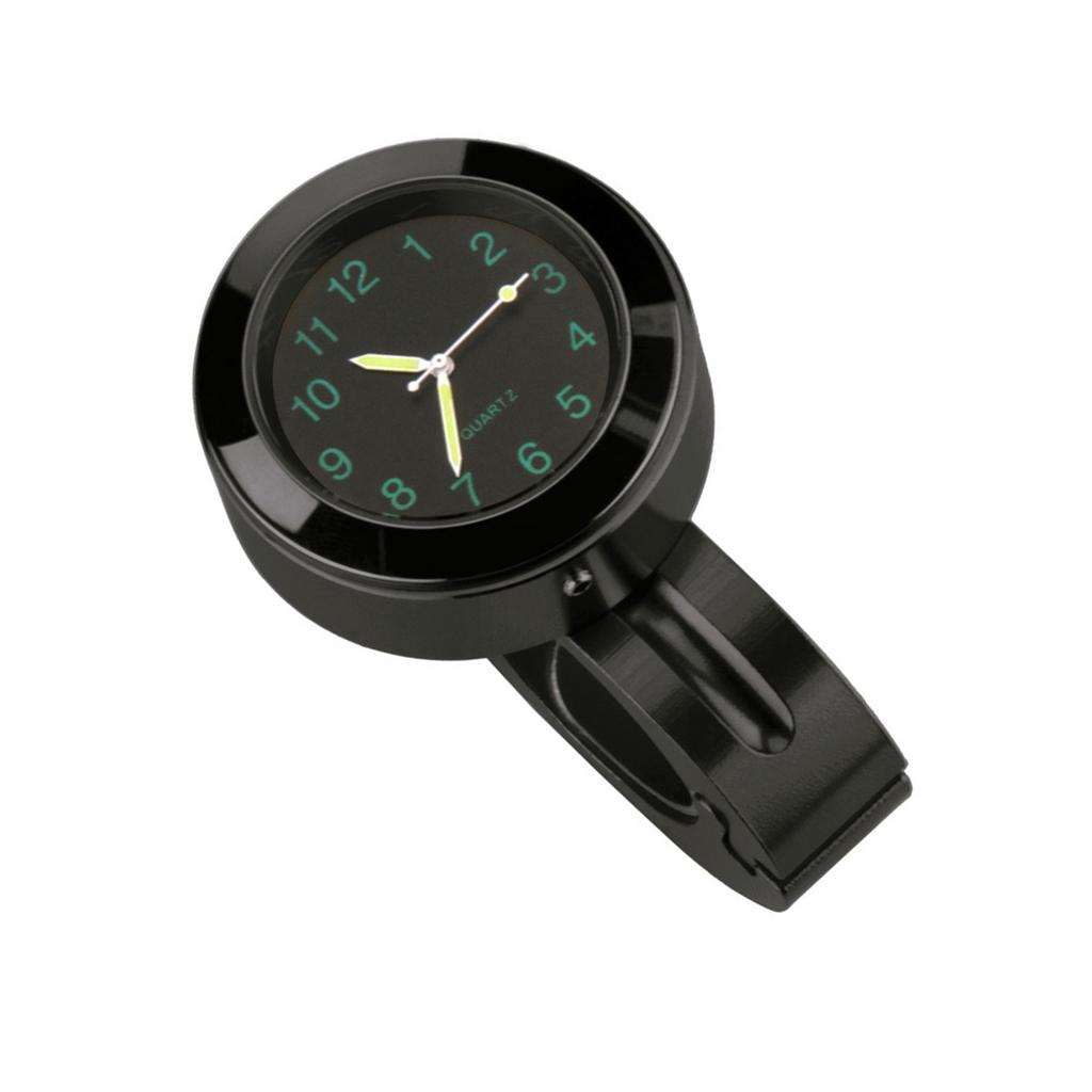 Motorrad Lenkeruhr, 7 8   Universelle Wasserdichte Aluminiumlegierung Lenker Quarzuhr mit Nachtsichtfunktion