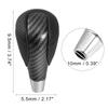 Uxcell Car Automatic Gear Stick Shift Knob Transmission Carbon Fiber Pattern Compatible with Lexus RX450h 2010-2015, Lexus IS F 2008-2014, Black
