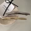 Nuova Forcina a Linea Singola da 11 cm per Capelli da Donna in Metallo Dorato a Striscia Lunga Fermagli Vintage Lisci con Molla Automatica Fermacapelli Accessori per Capelli