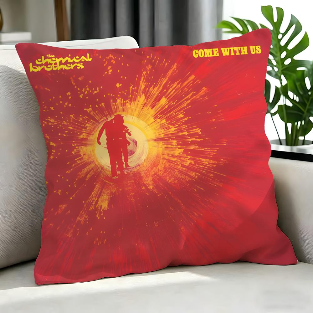 Band The CChemical BBrothers Cushion Cover Cushion Cover Set Pcs X X X Pillowcase Decorative Sofa Home Decor