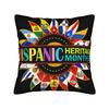 Pillow Case Hispanic Countries Flags Celebrate Hispanic Heritage Month Soft  Pillow Cover For Sofa Home Retro Trendy Pillowcases