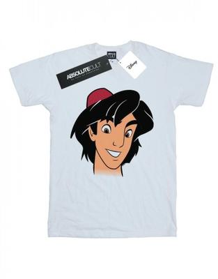 Mädchen-T-Shirt aus Baumwolle mit Aladdin-Kopfschuss