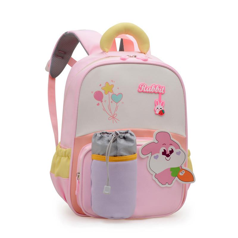 Rabbit Cartoon Dinosaur Unisex Children School Backpack For Education Early