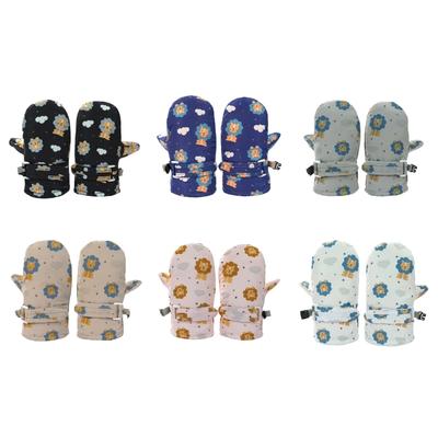 Kids Snow Mittens Fleece Insulated Water Proofing Gloves Winter Sports Riding Windproof Gloves for Outdoor Activity