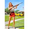 PinUp Cowgirl Wandkunst Retro Western Leinwanddruck Vintage Americana Dekor für Wohnzimmer Ranchhaus Galeriewanddekor Geschenk