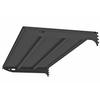 Full shelf Mega-M Basic L-100 cm D-40 cm anthracite RAL7016 + 2 pcs brackets D-40 cm N