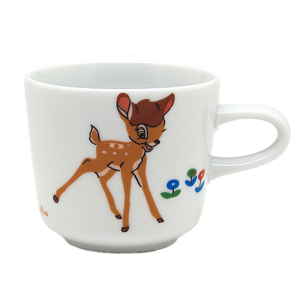 Disney Microwave and Dishwasher Reproduction Art from Miscellaneous Made in "Bambi" Mug, Approx. 280ml, Safe, 1963, Tableware, Goods, Japan, 3320-03