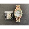 Used Nixon Watch Tortoiseshell Pink Green